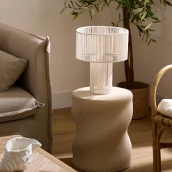 Atmosphera Tables D'Appoint*Table d'appoint "Saddle" Jaunemoutarde