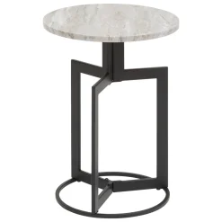 Atmosphera Tables D'Appoint*Table d'appoint "Tusco" Marron