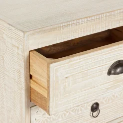 Atmosphera Tables De Chevet*Table de chevet "Ajay" Boisnaturel