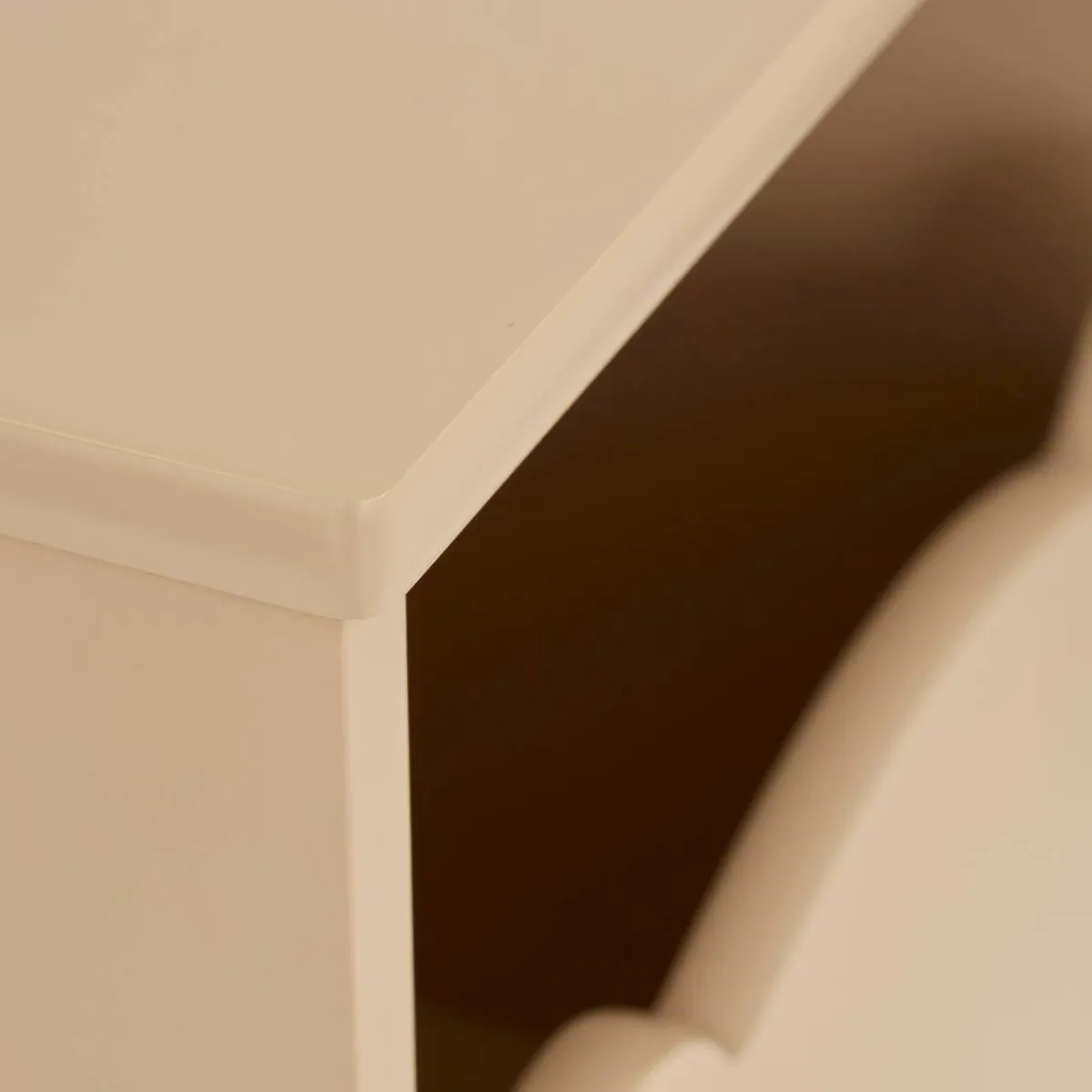 Atmosphera Bibliothèques, Étagères*Table de chevet enfant "Douceur" Beige