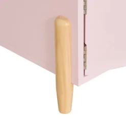Atmosphera Bibliothèques, Étagères*Table de chevet enfant "Douceur" Rose