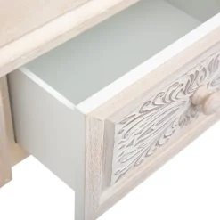 Atmosphera Tables De Chevet*Table de chevet "Hina" Beige