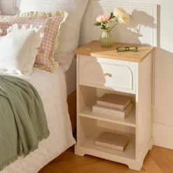 Atmosphera Tables De Chevet*Table de chevet "Mohea" Blanc