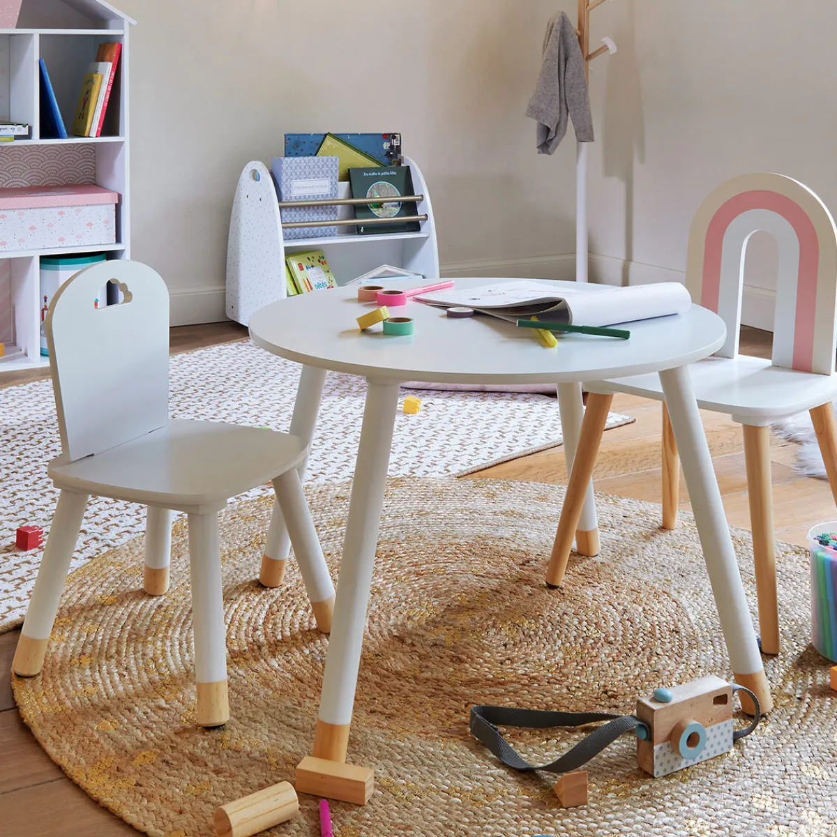 Atmosphera Tables*Table enfant "Douceur" Blanc