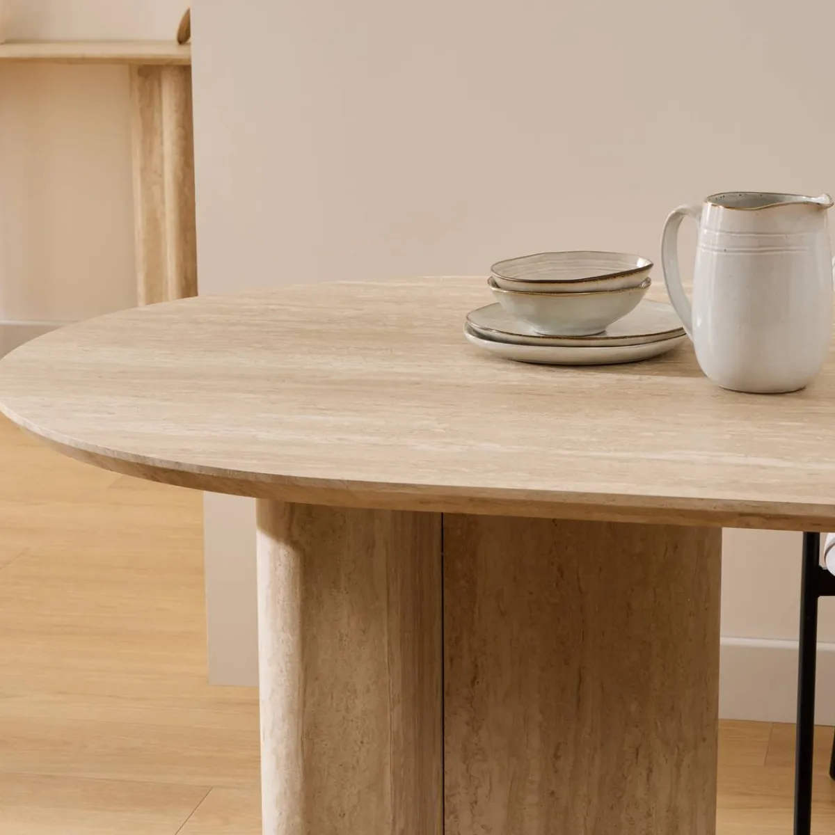 Atmosphera Tables À Manger|Tables À Manger*Table à manger "Anaya" Beige