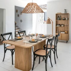 Atmosphera Tables À Manger|Tables À Manger*Table à manger "Colva" Boisnaturel