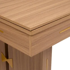 Atmosphera Jeux De Société*Table à manger 3 en 1 "Dave" Marron