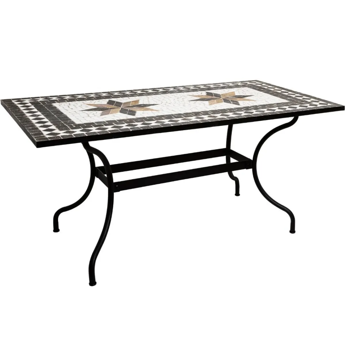 Atmosphera Tables À Manger*Table à manger rectangulaire "Kipos" Beige