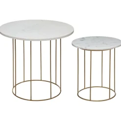 Atmosphera Tables D'Appoint*Tables gigognes Argent