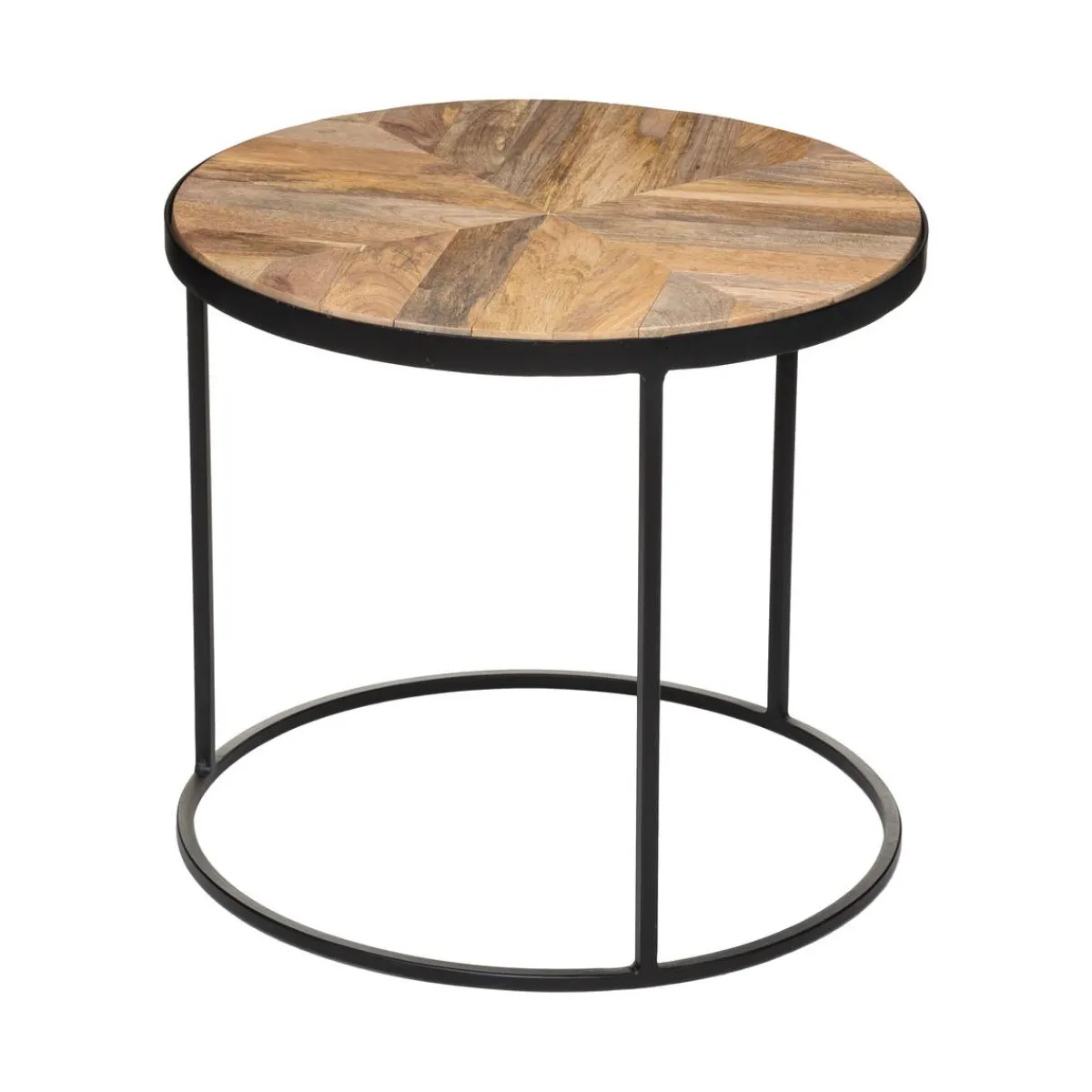 Atmosphera Tables D'Appoint*Tables gigognes "Basile" Blanc