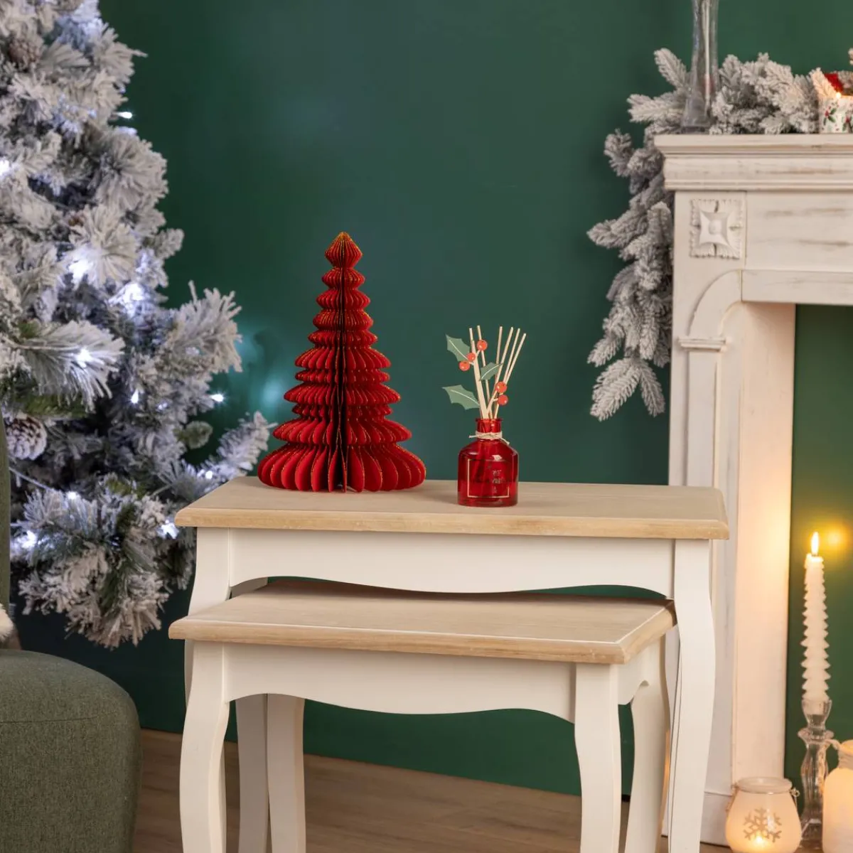 Atmosphera Tables D'Appoint*Tables gigognes "Chrysa" Beige