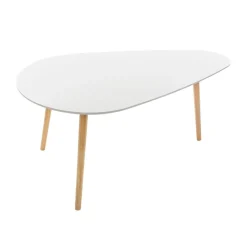 Atmosphera Tables D'Appoint*Tables gigognes "Mileo" Noir