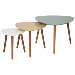 Atmosphera Voir Tout |Tables D'Appoint*Tables gigognes "Mileo" Doré