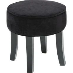 Atmosphera Tabourets|Poufs*Tabouret "Adriel" Blancivoire