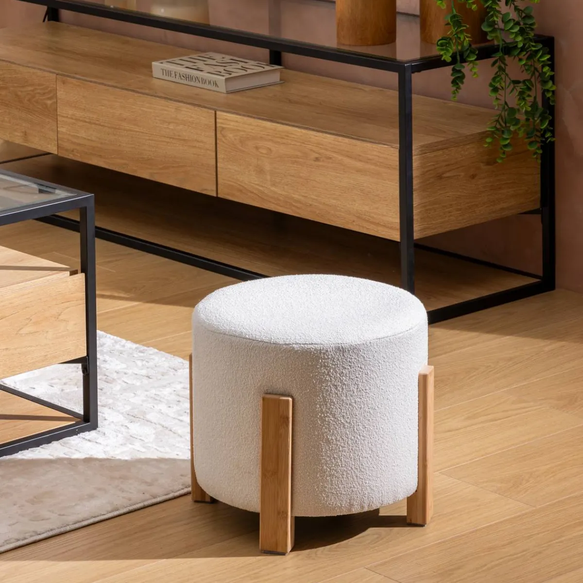 Atmosphera Tabourets*Tabouret "Bansa" Vert