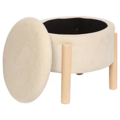 Atmosphera Poufs*Tabouret coffre 