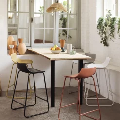 Atmosphera Tabourets De Bar|Tabourets De Bar*Tabouret de bar "Otac" Argent