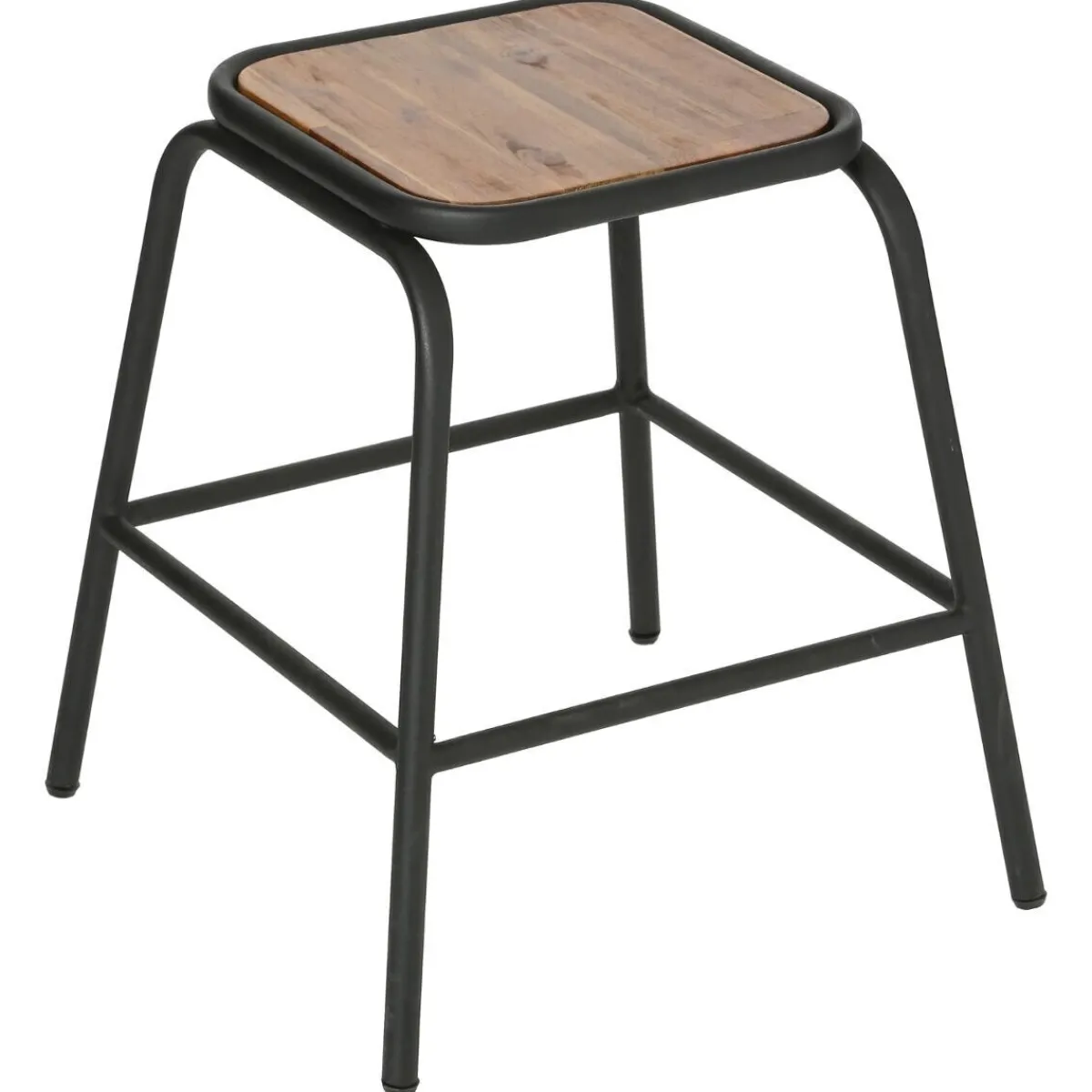 Atmosphera Tabourets|Poufs*Tabouret "Edena" Vertkaki