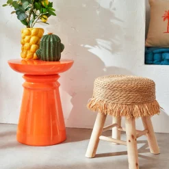 Atmosphera Tabourets*Tabouret "Gimpo" Boisnaturel