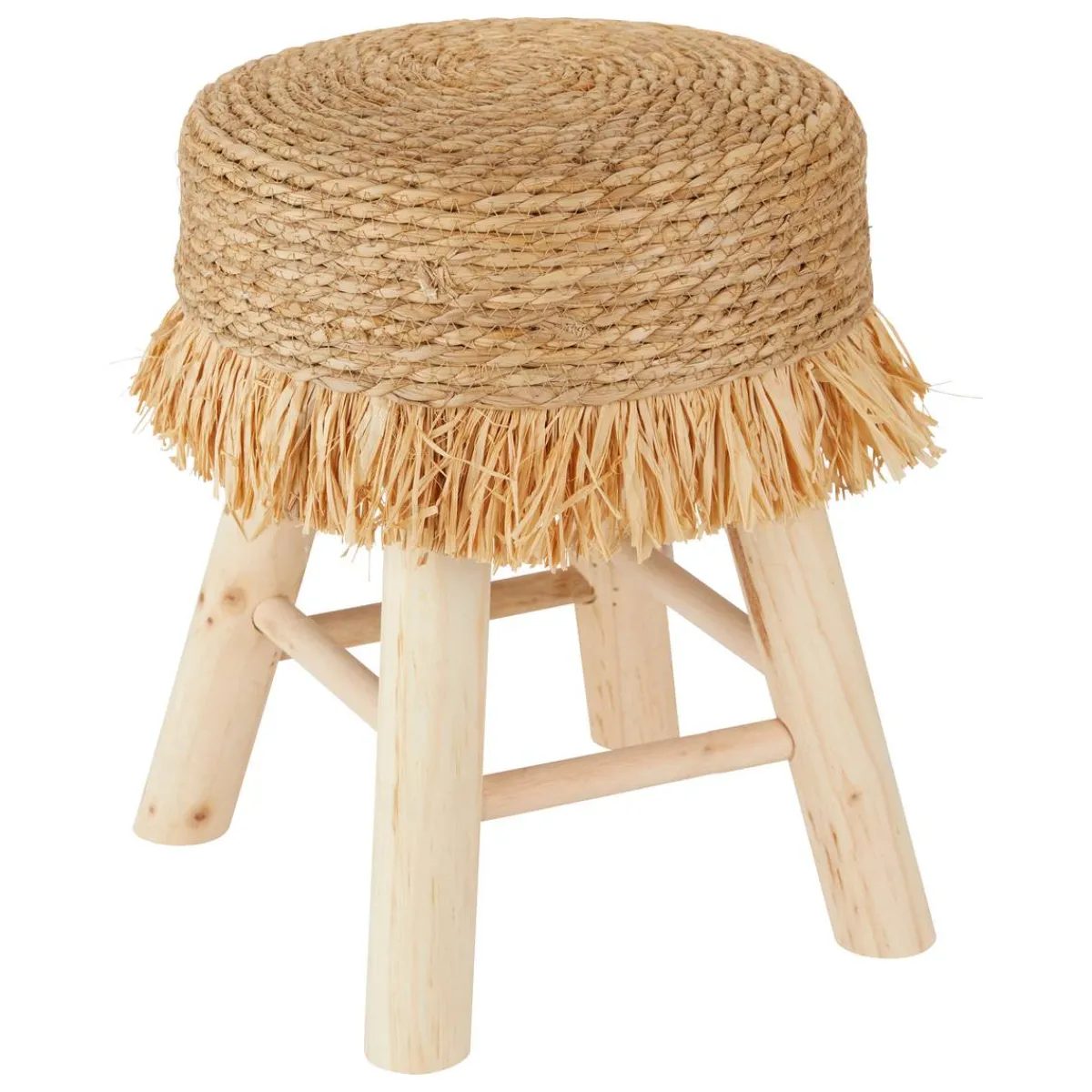 Atmosphera Tabourets*Tabouret "Gimpo" Boisnaturel