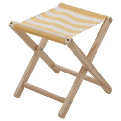 Atmosphera Accessoires De Plage*Tabouret pliant "Poolside" Boisnaturel