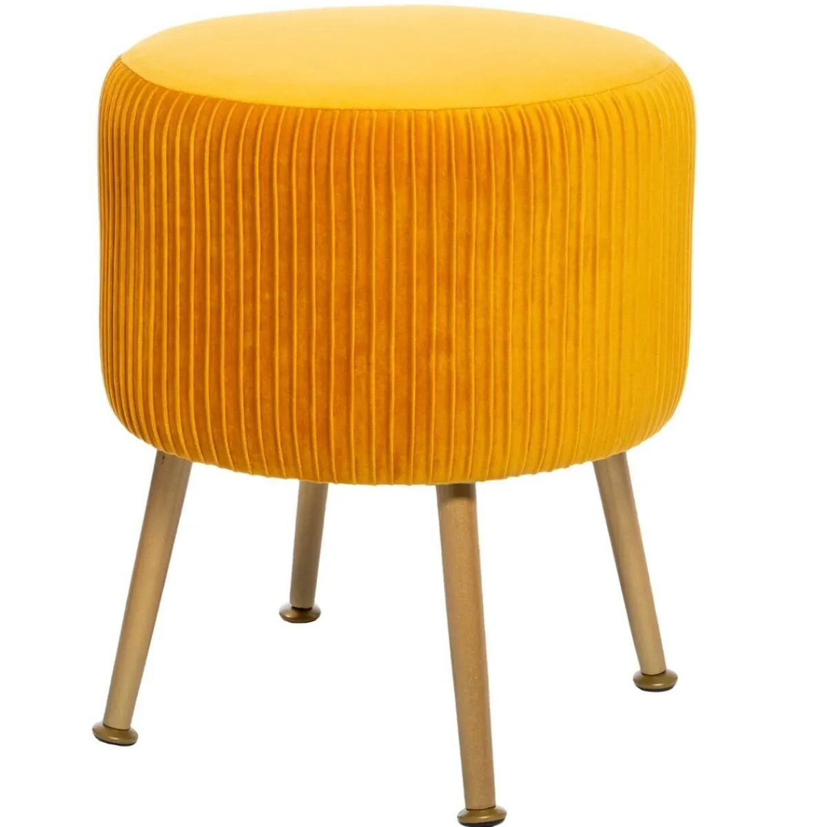 Atmosphera Tabourets|Poufs*Tabouret "Solaro" Ambre