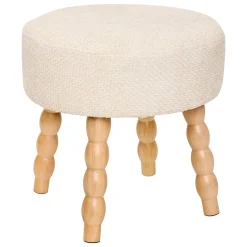 Atmosphera Tabourets*Tabouret "Spolo" Beige