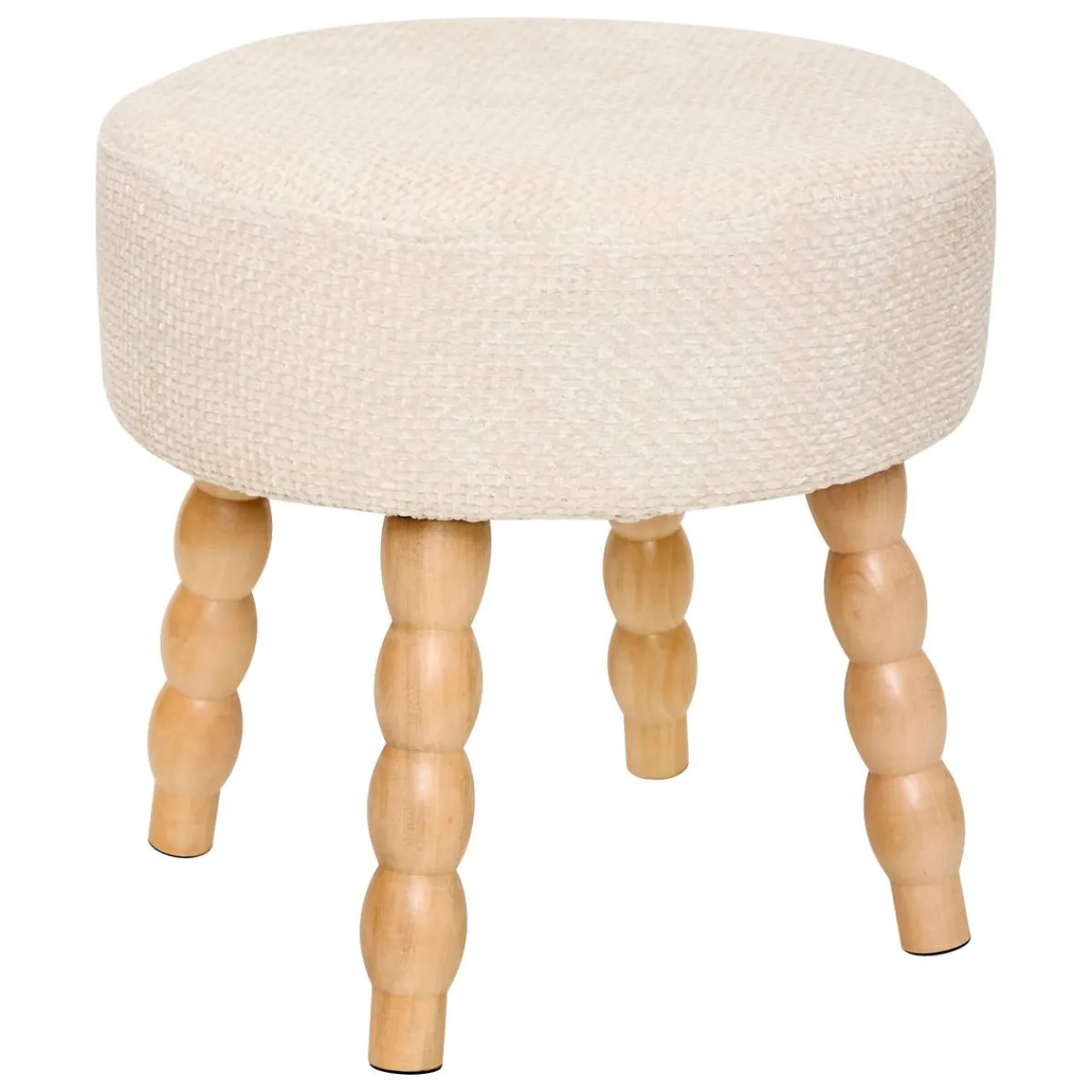 Atmosphera Tabourets*Tabouret "Spolo" Beige