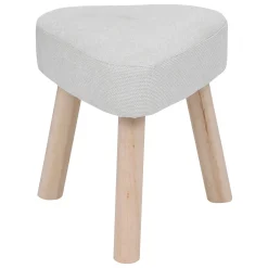 Atmosphera Tabourets|Poufs*Tabouret "Thena" Ivoire