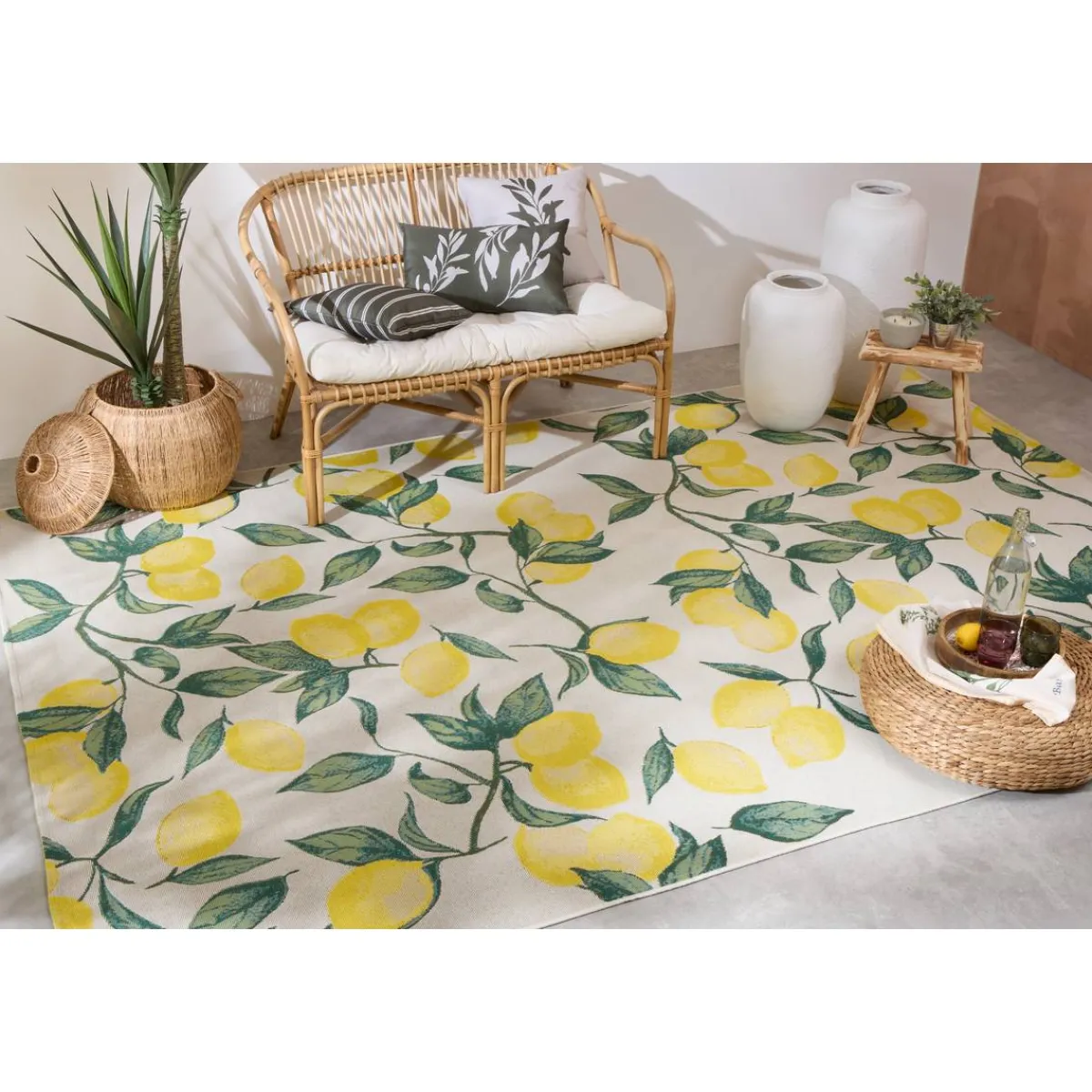 Atmosphera Tapis D'Extérieur|Tapis D'Extérieur*Tapis d'extérieur "Kepa" Bleu