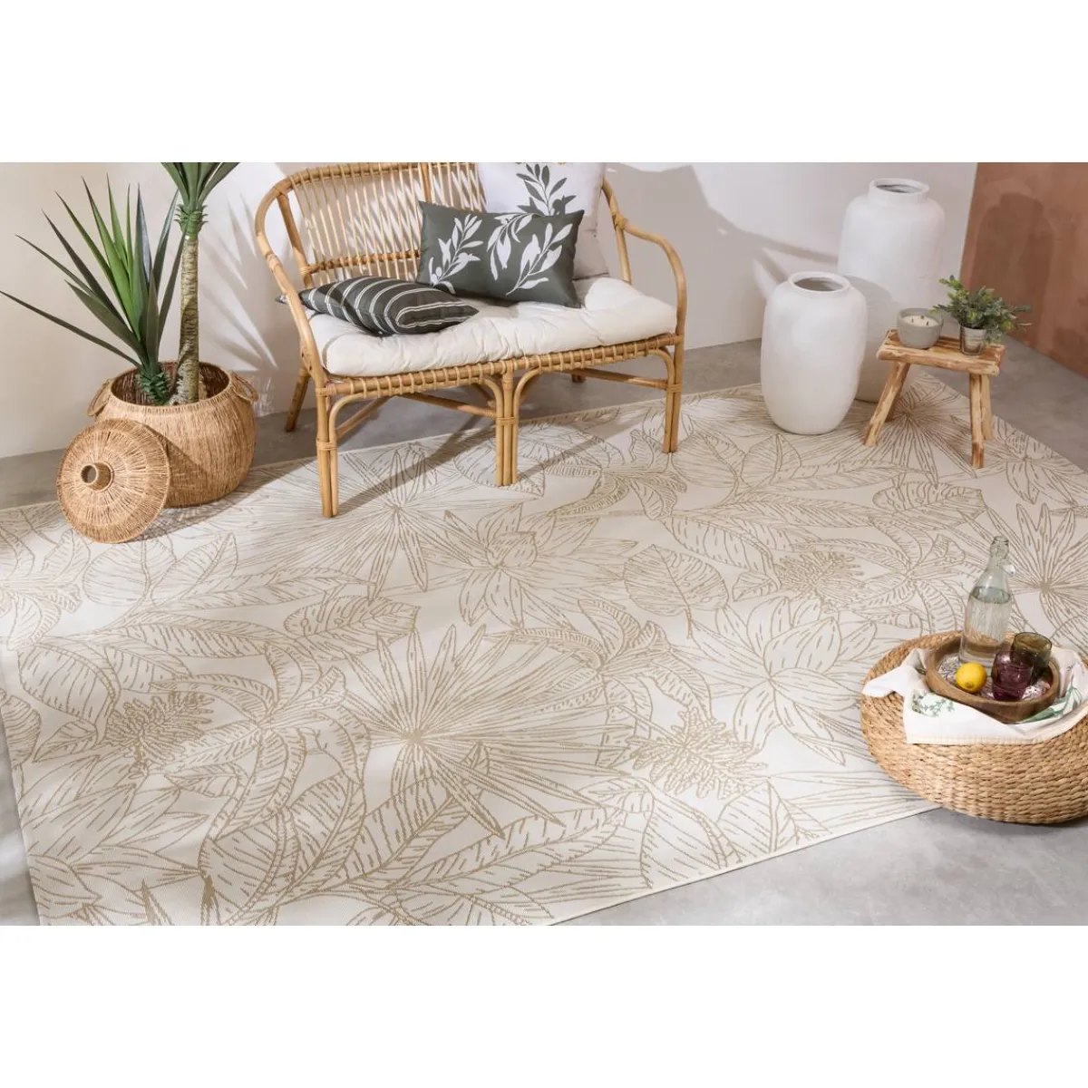 Atmosphera Tapis D'Extérieur|Tapis D'Extérieur*Tapis d'extérieur "Kepa" Bleu