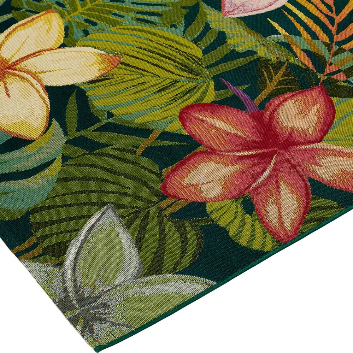 Atmosphera Tapis D'Extérieur|Tapis D'Extérieur*Tapis d'extérieur KEPA Motif tropical Jaune