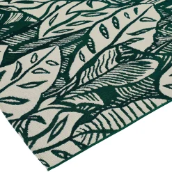 Atmosphera Tapis D'Extérieur|Tapis D'Extérieur*Tapis d'extérieur KEPA Motif tropical Bleucanard