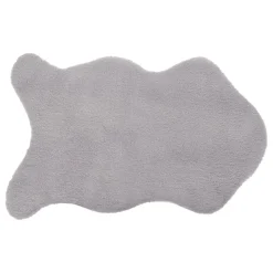 Atmosphera Tapis Rond*Tapis effet fourrure Transparent