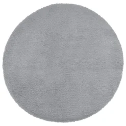 Atmosphera Tapis Rond*Tapis effet fourrure 