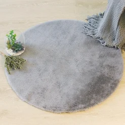 Atmosphera Tapis Rond*Tapis effet fourrure 