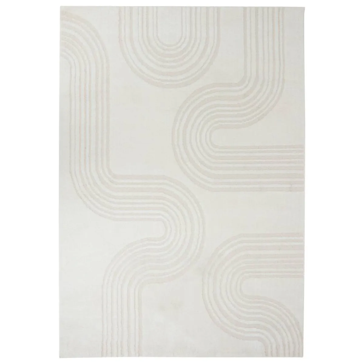 Atmosphera Tapis Rectangulaire*Tapis effet laine "Anoai" Vert