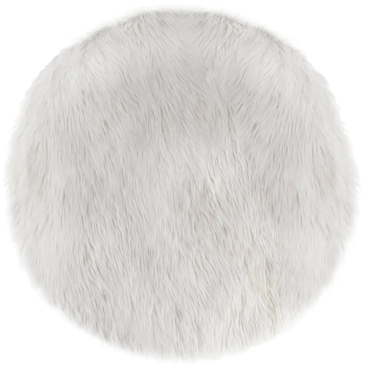 Atmosphera Tapis Enfant*Tapis enfant fausse fourrure Blanc