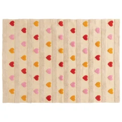 Atmosphera Tapis Enfant*Tapis enfant imprimé "Tay" Rose
