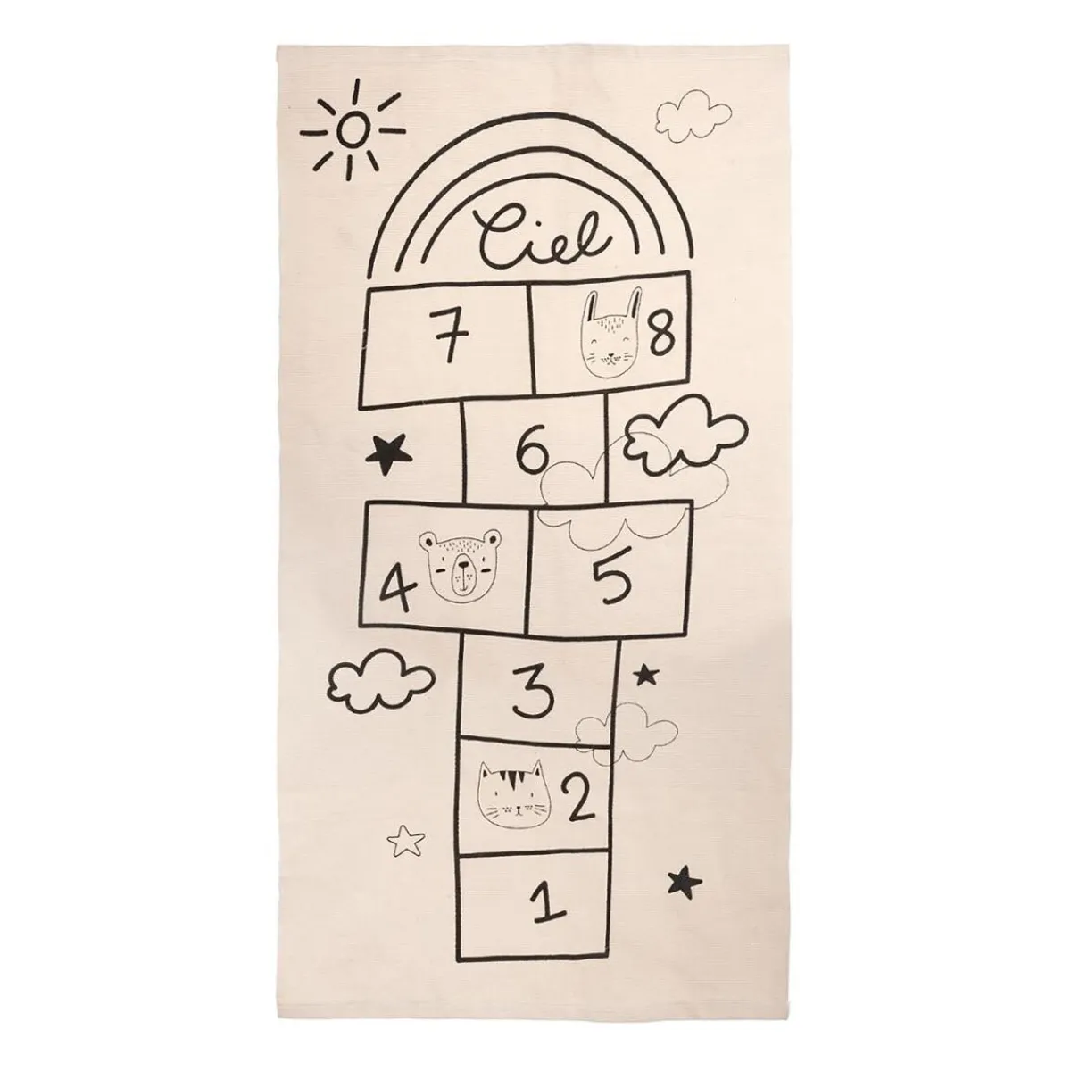 Atmosphera Tapis Enfant*Tapis enfant "Marelle" Multicolore