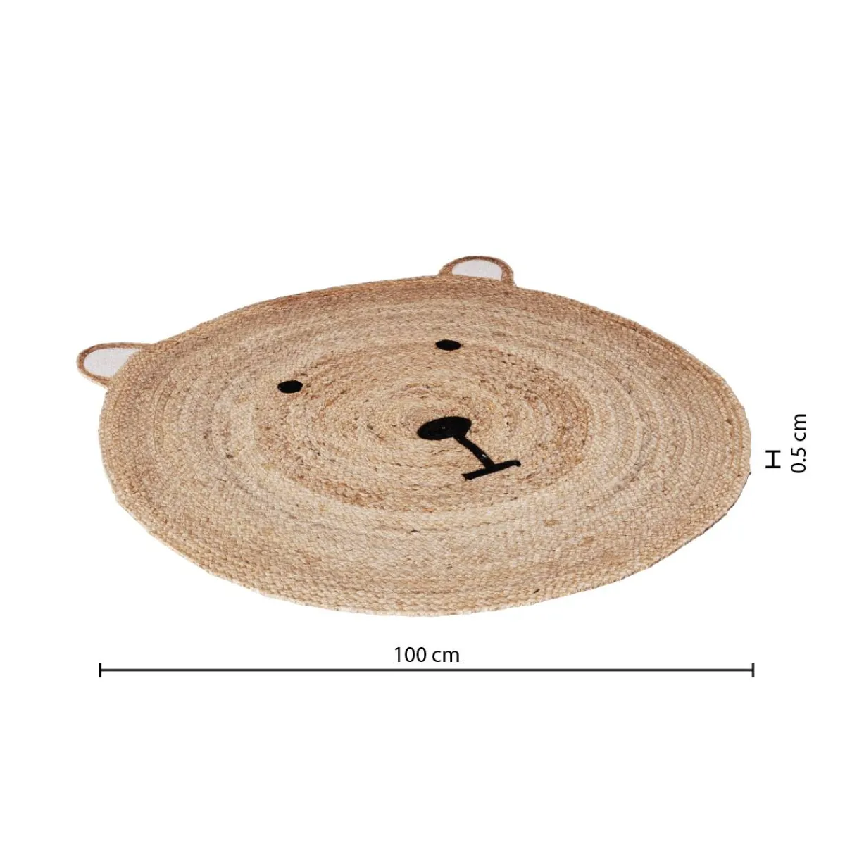 Atmosphera Tapis Enfant*Tapis enfant "Ourson" Beige