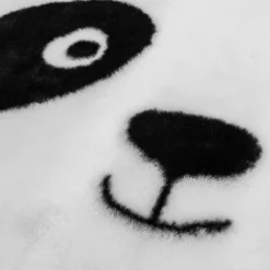 Atmosphera Tapis Enfant*Tapis enfant panda "Andy" NoiretBlanc