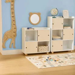 Atmosphera Tapis Enfant*Tapis enfant route "Niels" Beige