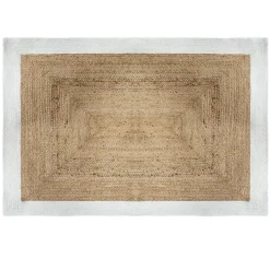 Atmosphera Tapis En Jute|Tapis Rectangulaire*Tapis en jute Blancivoire