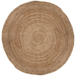 Atmosphera Tapis En Jute|Tapis Rond*Tapis en jute Beige