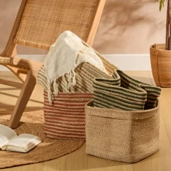 Atmosphera Tapis En Jute|Tapis Rond*Tapis en jute Beige