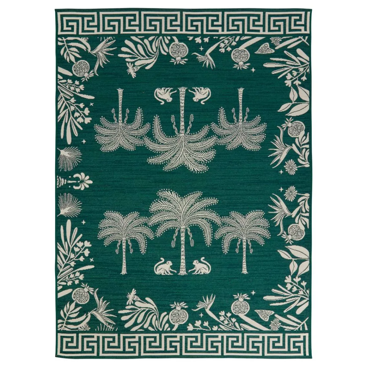 Atmosphera Tapis D'Extérieur|Tapis D'Extérieur*Tapis extérieur "The Palm Resort" MotifFeuilles