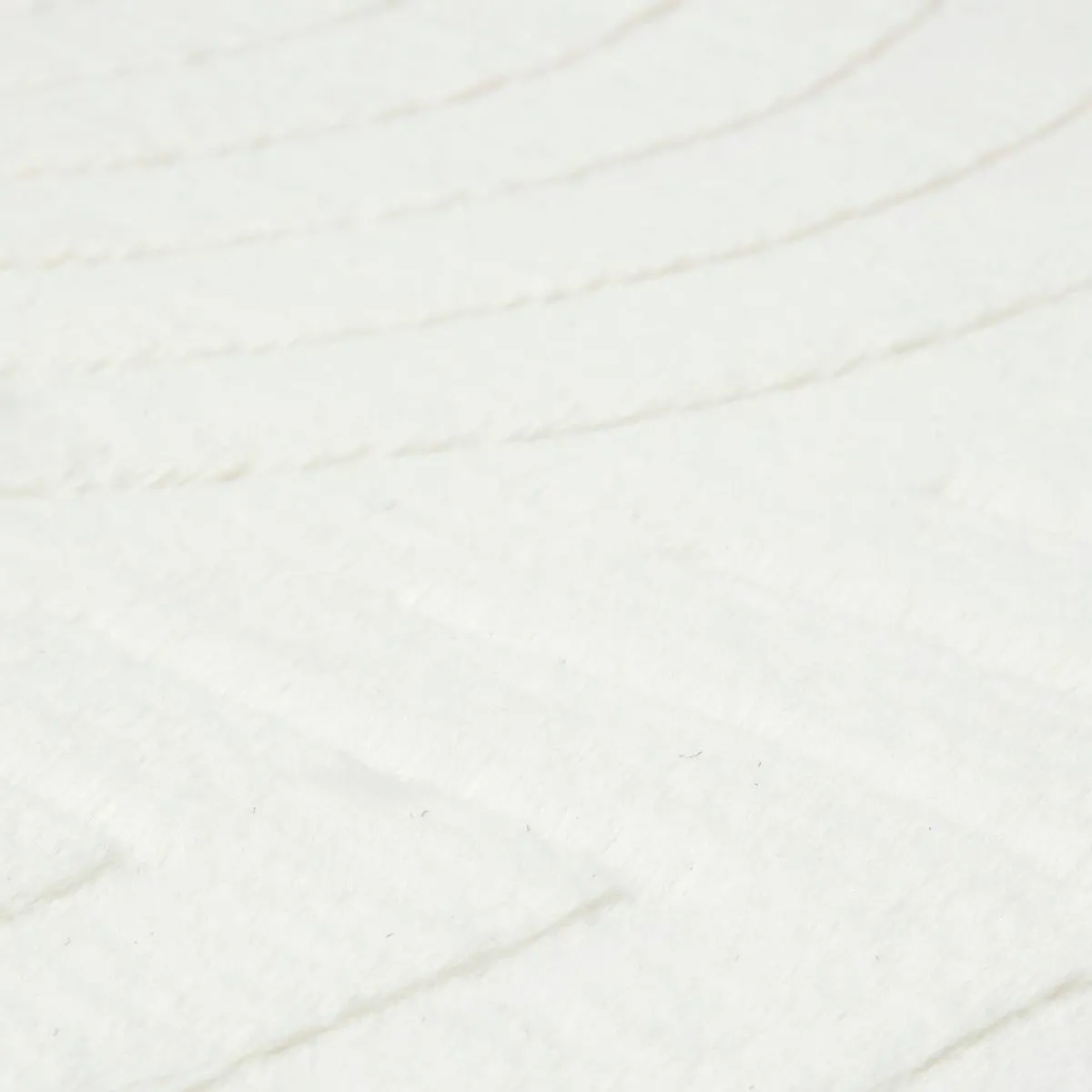 Atmosphera Tapis Rectangulaire*Tapis fausse fourrure "Arka" Blanc