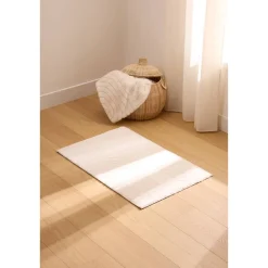 Atmosphera Tapis Rectangulaire*Tapis fausse fourrure "Arka" Roseterracotta