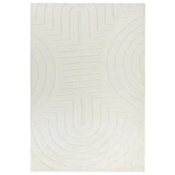 Atmosphera Tapis Rectangulaire*Tapis fausse fourrure "Arka" Roseterracotta